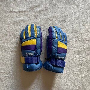 Vintage Boys Thinsulate Snow Gloves